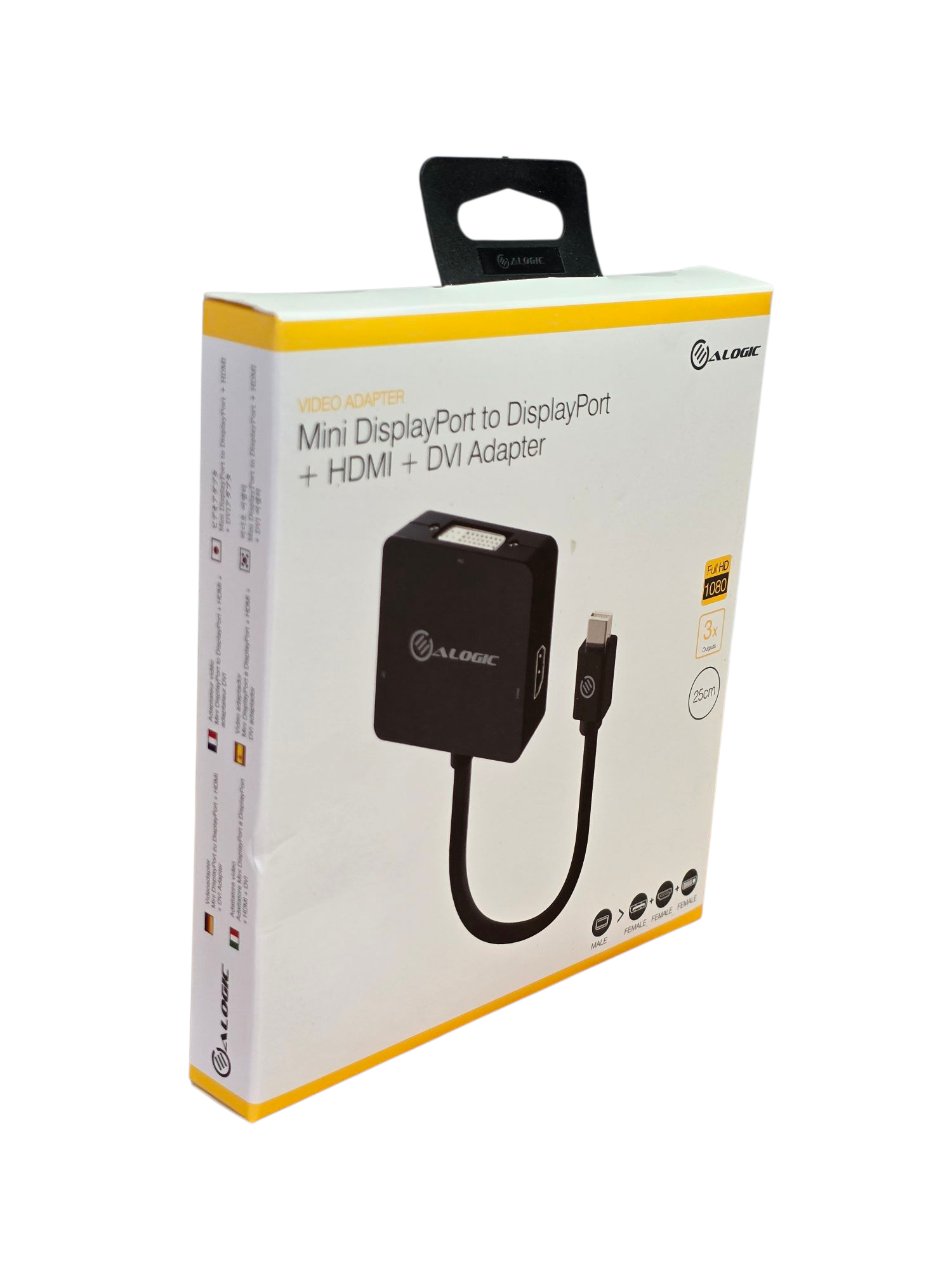 ALOGIC Mini DisplayPort to DisplayPort + HDMI + DVI Adapter: Your Ultimate Video Connectivity Solution