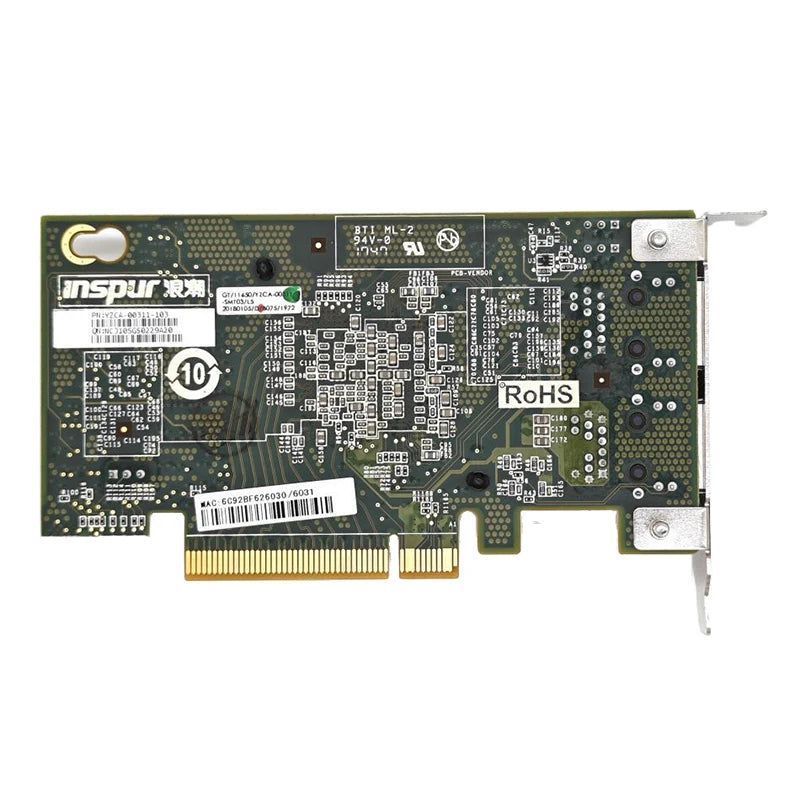 Intel X540-T2 Dual Port 10GBASE-T Ethernet Network Adapter (PCIe x8/x16)