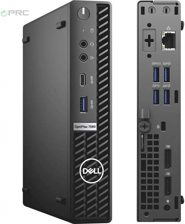 Dell OptiPlex 7080 Micro Refurbished - 16GB DDR4, 256GB SSD, Windows 11 Pro
