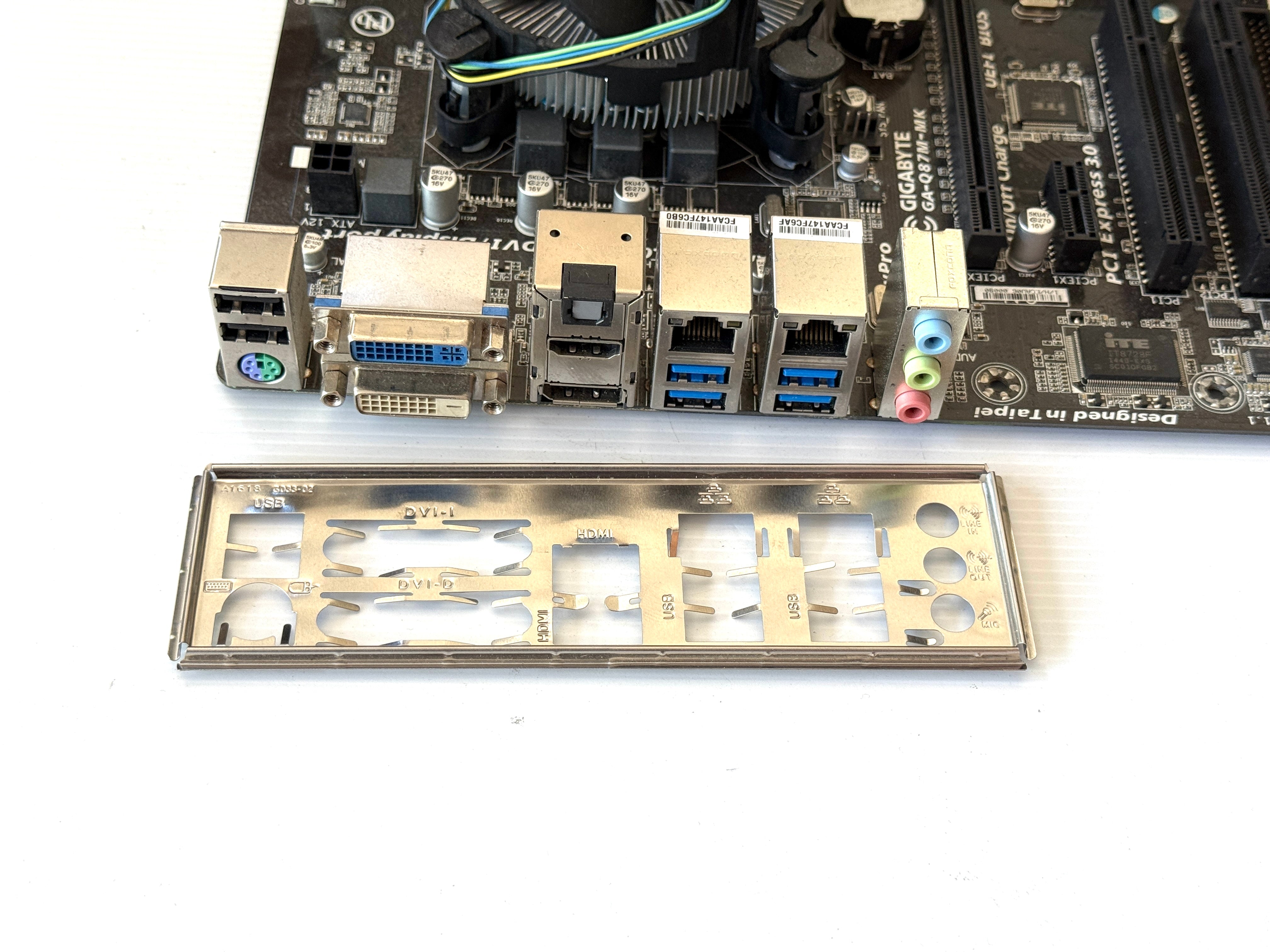 Gigabyte GA-Q87M-MK Micro ATX Motherboard – LGA 1150