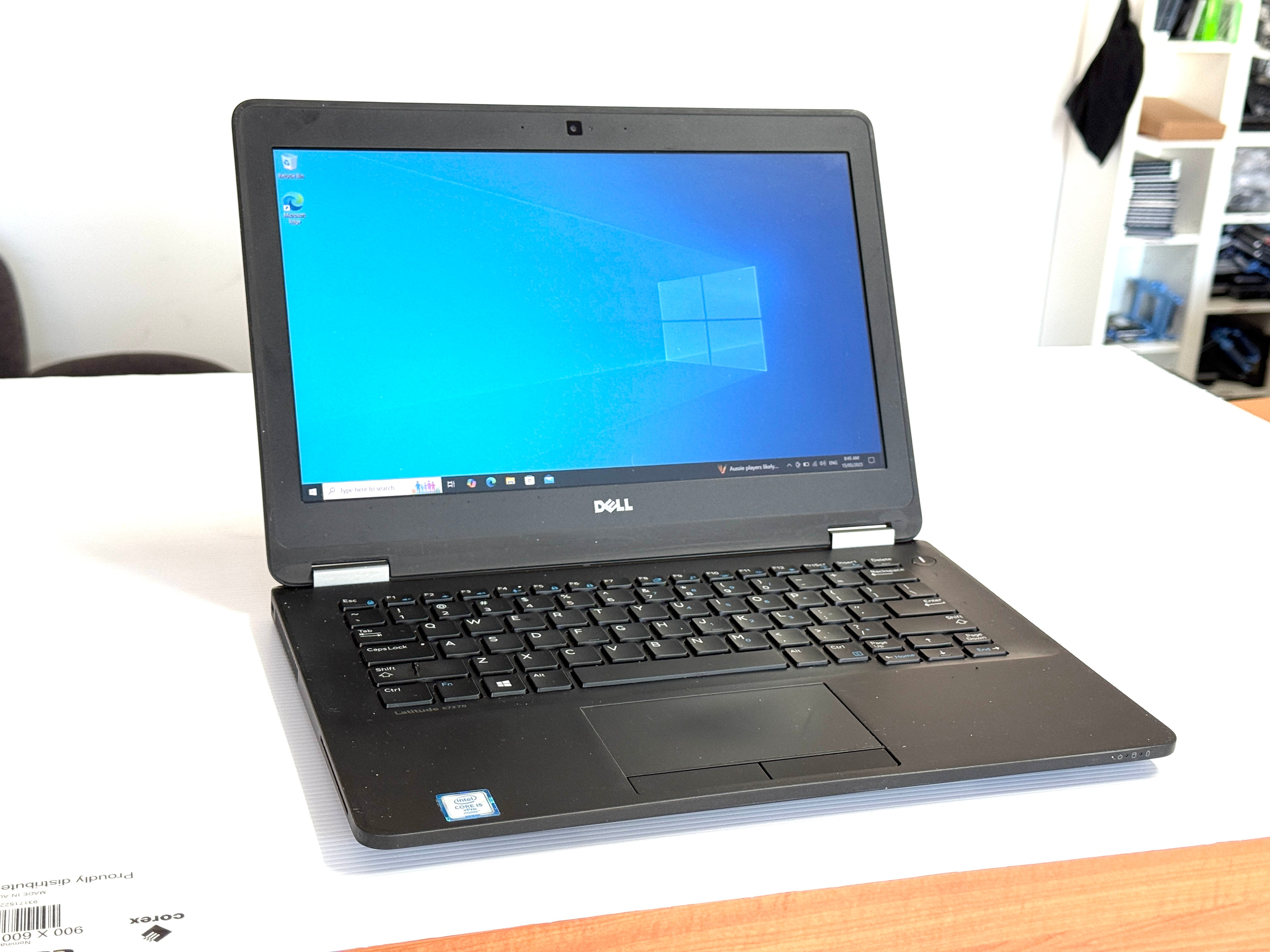 Dell Latitude E7270 | 12.5 inch Screen | Intel i5-6300U | 16GB RAM | 256GB SSD | Windows 10 Pro