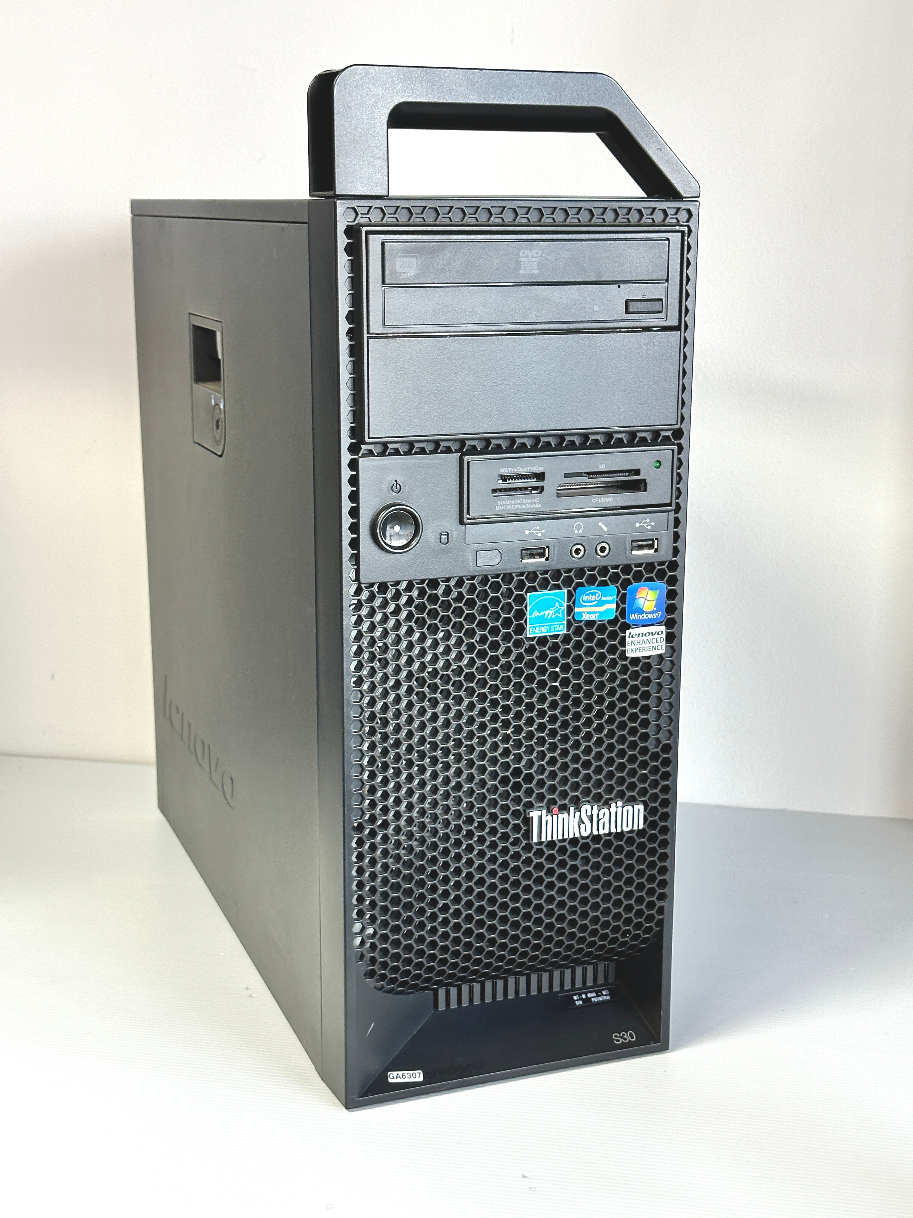 Lenovo ThinkStation S30 | Intel Xeon 1650 3.20GHz | 16GB RAM | 256GB SSD | 1TB HDD | Wi-Fi & BT