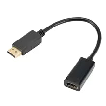 4K DisplayPort to HDMI Adapter Converter - Male to Female