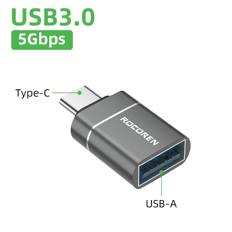 USB Type C Male To USB A 3.0 Female Converter