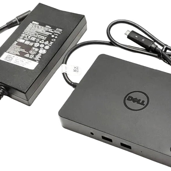 Dell WD15 USB-C Docking Station K17A | HDMI 4K | Dual Display | PSU Optional (130W/180W)