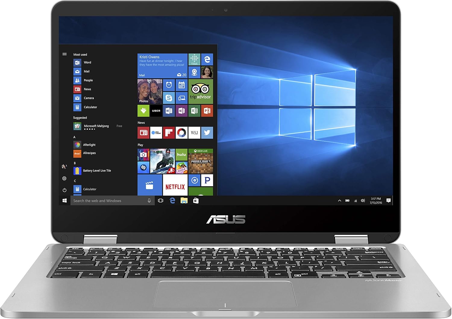 ASUS VivoBook Flip 14 - Touchscreen Laptop | Light Grey | Windows 11 Pro