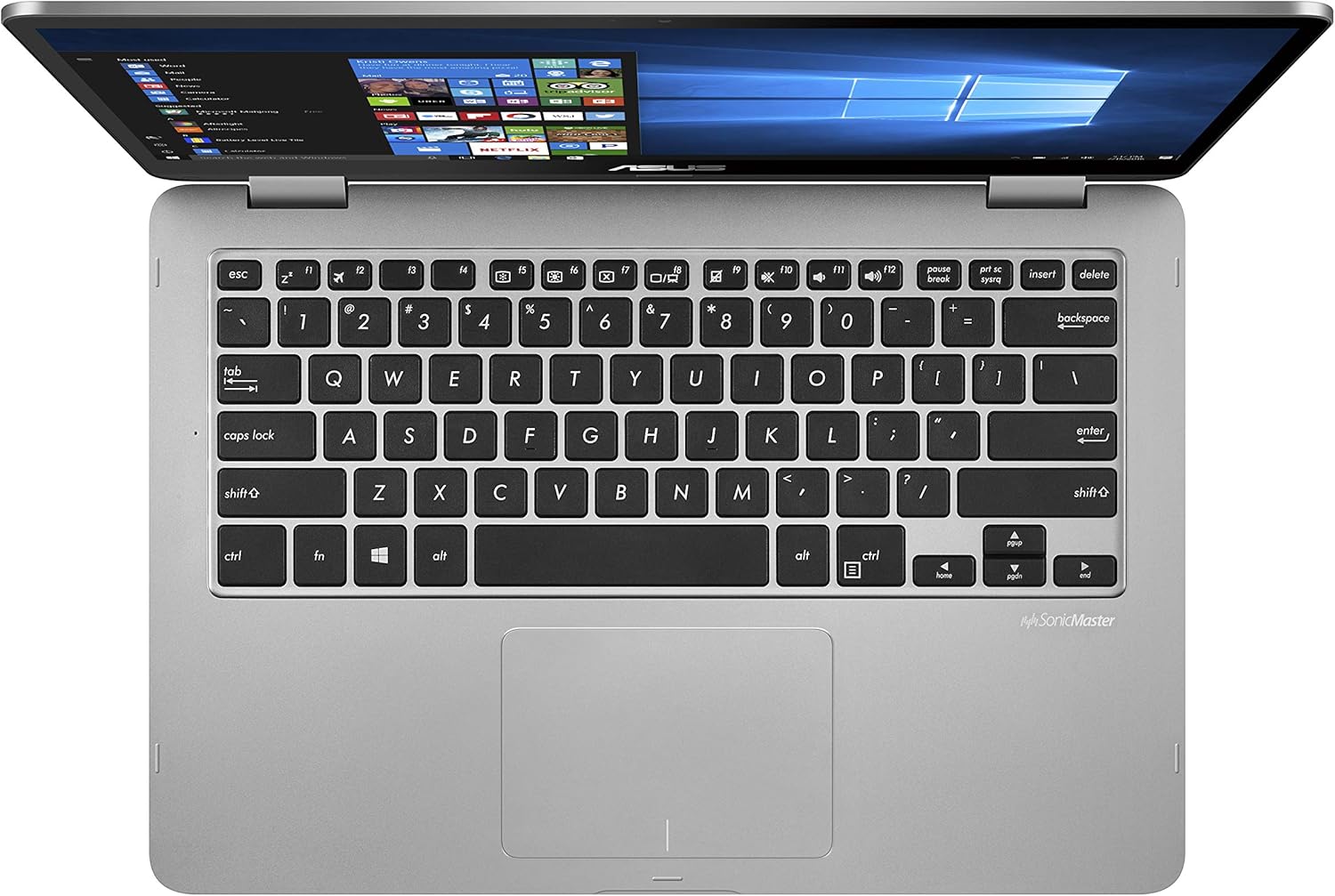 ASUS VivoBook Flip 14 - Touchscreen Laptop | Light Grey | Windows 11 Pro