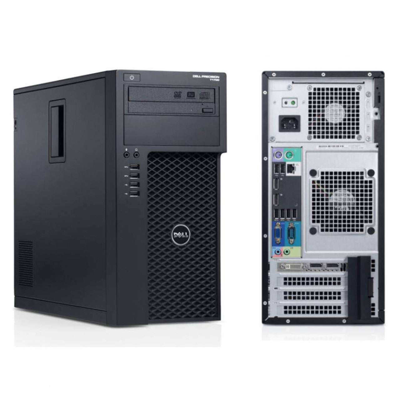 Dell Precision T1700 Workstation | Quadro P1000 | Intel i7-4770 | 16GB RAM | 256 GB SSD | 1TB HDD | Wi-Fi Bluetooth
