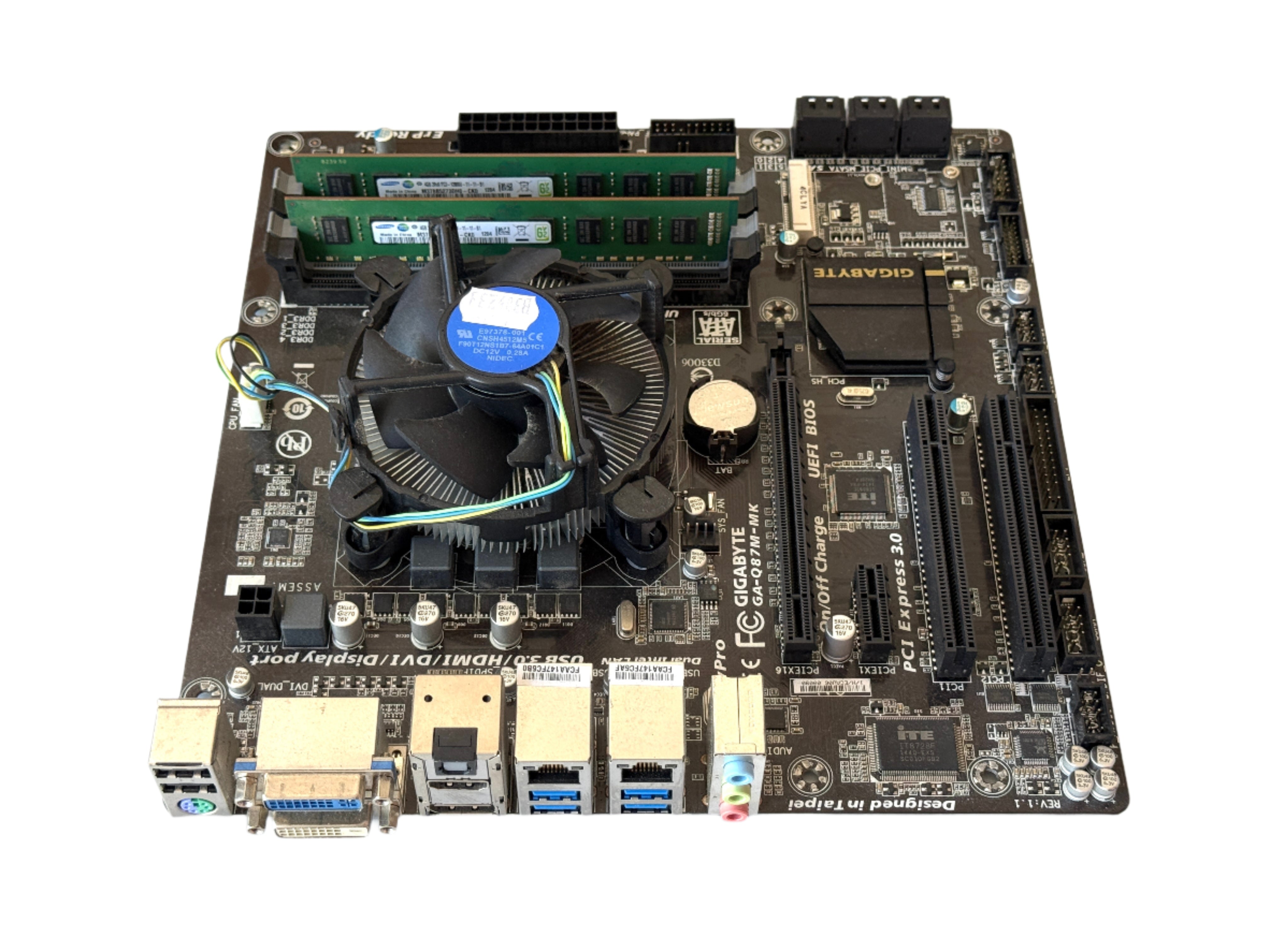 Gigabyte GA-Q87M-MK Micro ATX Motherboard – LGA 1150