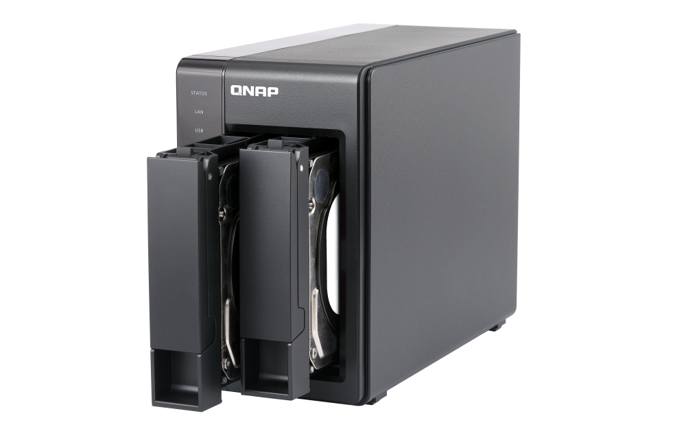 Qnap TS-251+ 2 Bay Diskless NAS Intel Celeron Quad Core CPU 16GB RAM