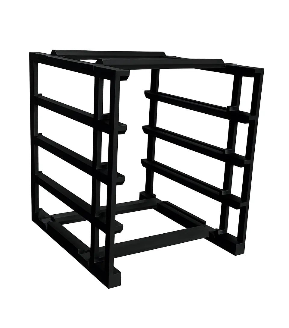 Custom-designed 4-Unit Rack for Dell OptiPlex Micro Cluster