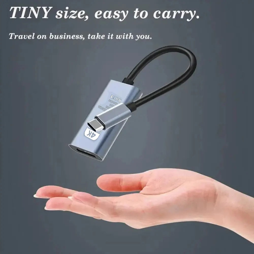 TYPE C to HDMI 4K Adapter USB C USB3.1 Male to HDTV Female Converter Cable for Laptop Tablet TV MacBook