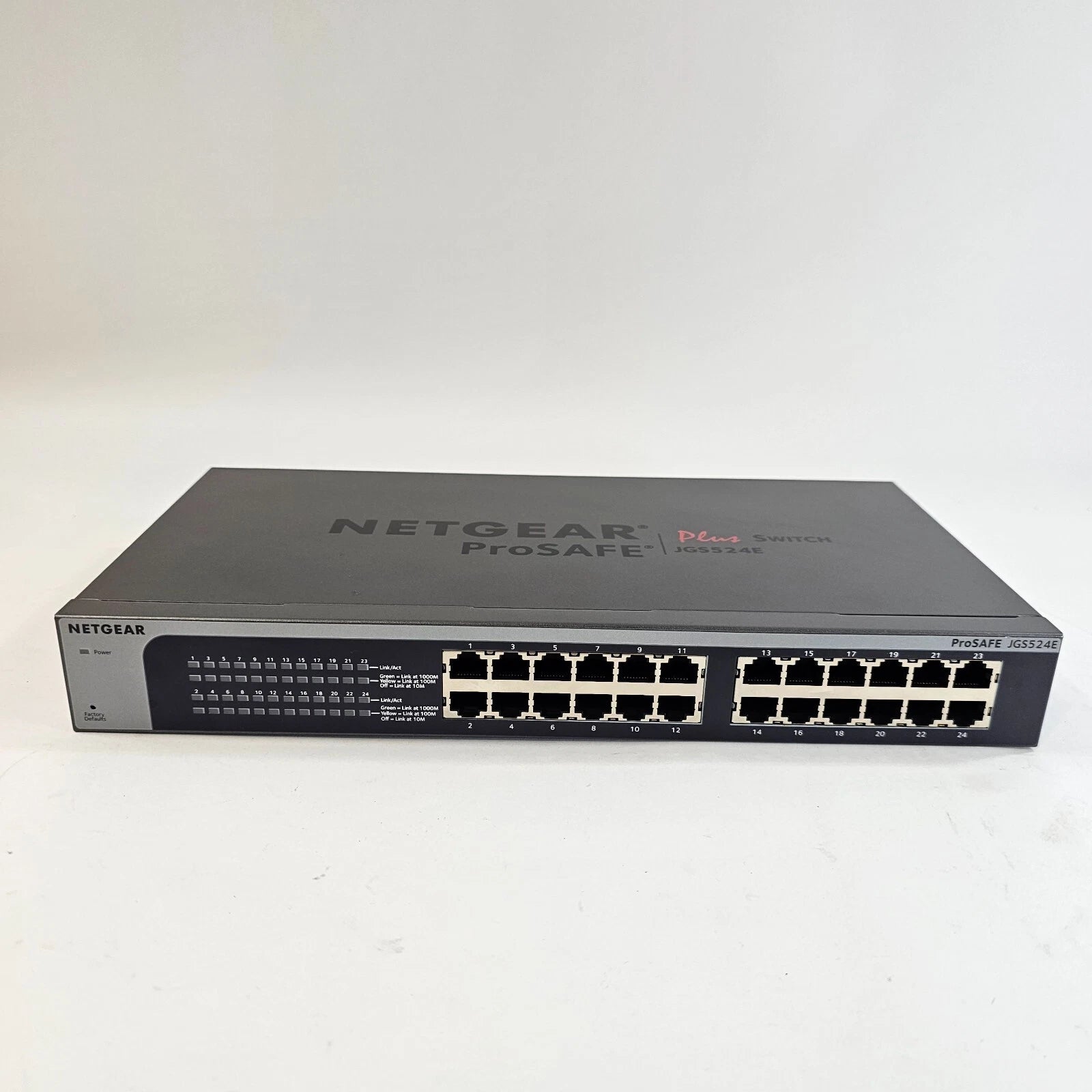 Netgear ProSafe Plus 24-Port Gigabit Switch JGS524Ev2